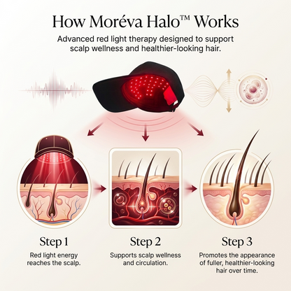 Moreva Halo™ Red Light Therapy Cap